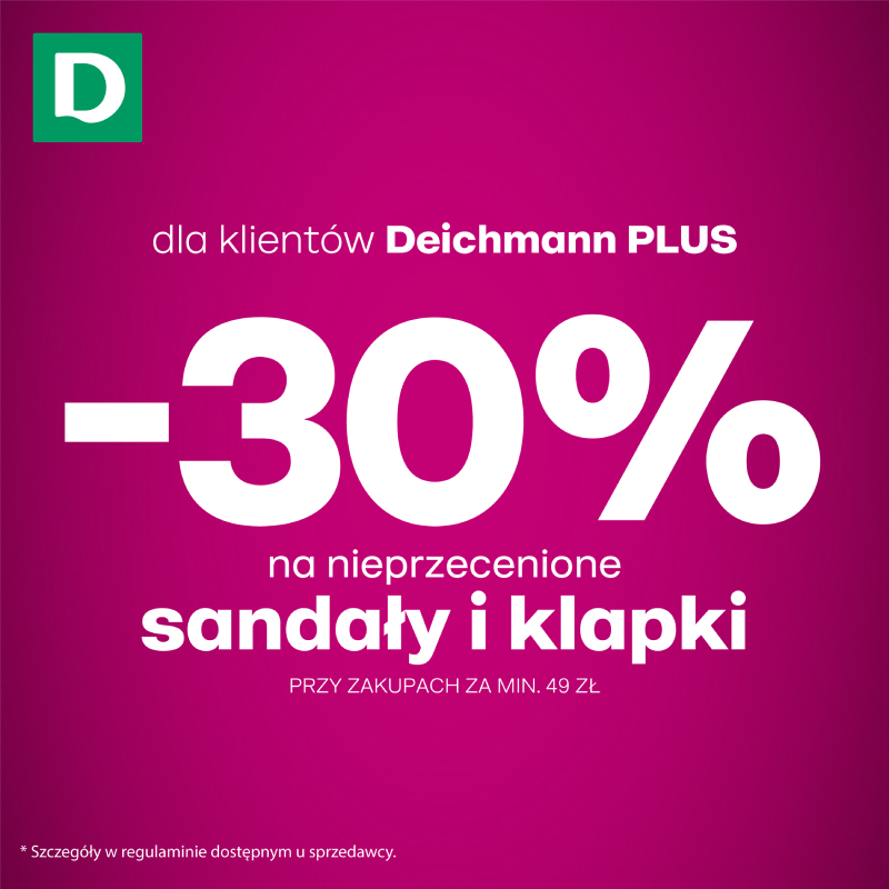 1x1 30% klapki sandały LOGO