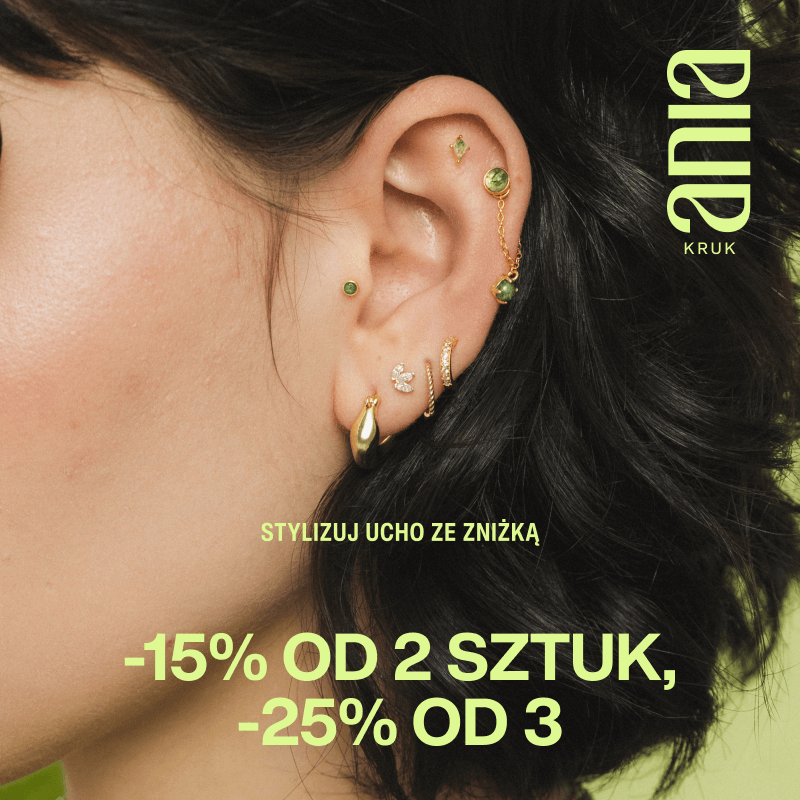 Podstawowa grafika wpisu:Stylizuj ucho z ANIA KRUK