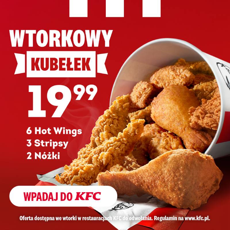 Wtorkowy Kubełek KFC