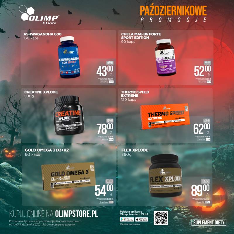 Podstawowa grafika wpisu:Październikowe Produkty Miesiąca od Olimp