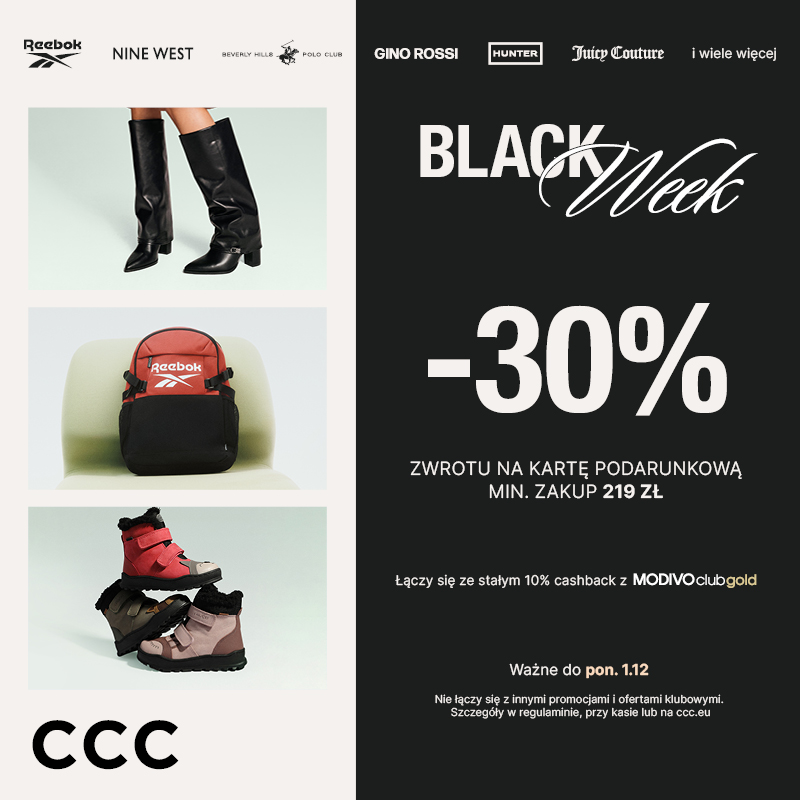 Podstawowa grafika wpisu:BLACK WEEK W CCC!