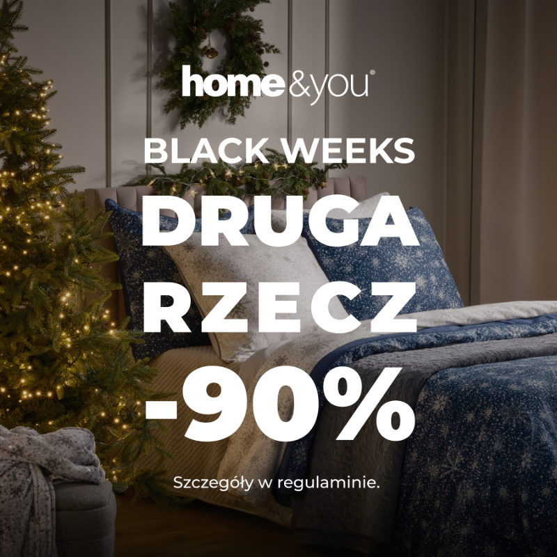 Podstawowa grafika wpisu:Home&you zaprasza do udziału w promocji Druga Rzecz -90%