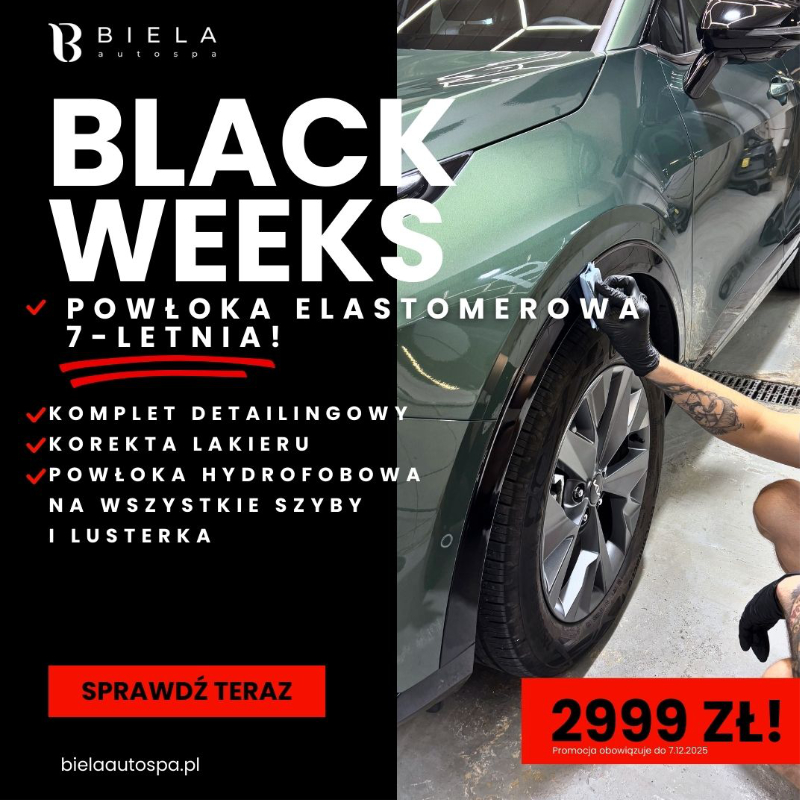 Podstawowa grafika wpisu:BLACK WEEKS W BIELA AUTO SPA