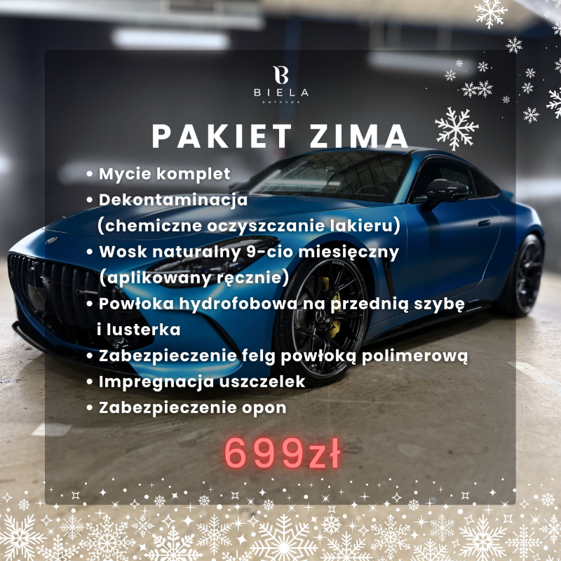 Podstawowa grafika wpisu:Pakiet Zima W Biela Auto Spa!