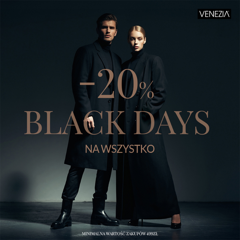 Podstawowa grafika wpisu:BLACK DAYS w VENEZIA