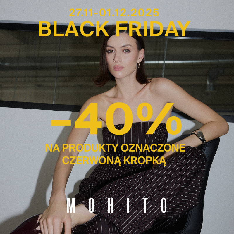 Podstawowa grafika wpisu:BLACK FRIDAY W MOHITO