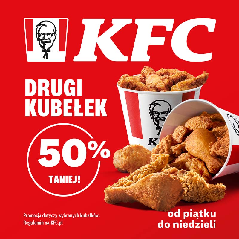 Podstawowa grafika wpisu:Drugi Kubełek 50% taniej
