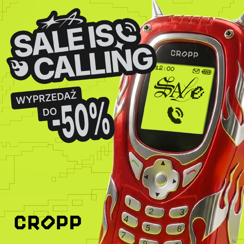 Podstawowa grafika wpisu:SALE IS CALLING W CROPP