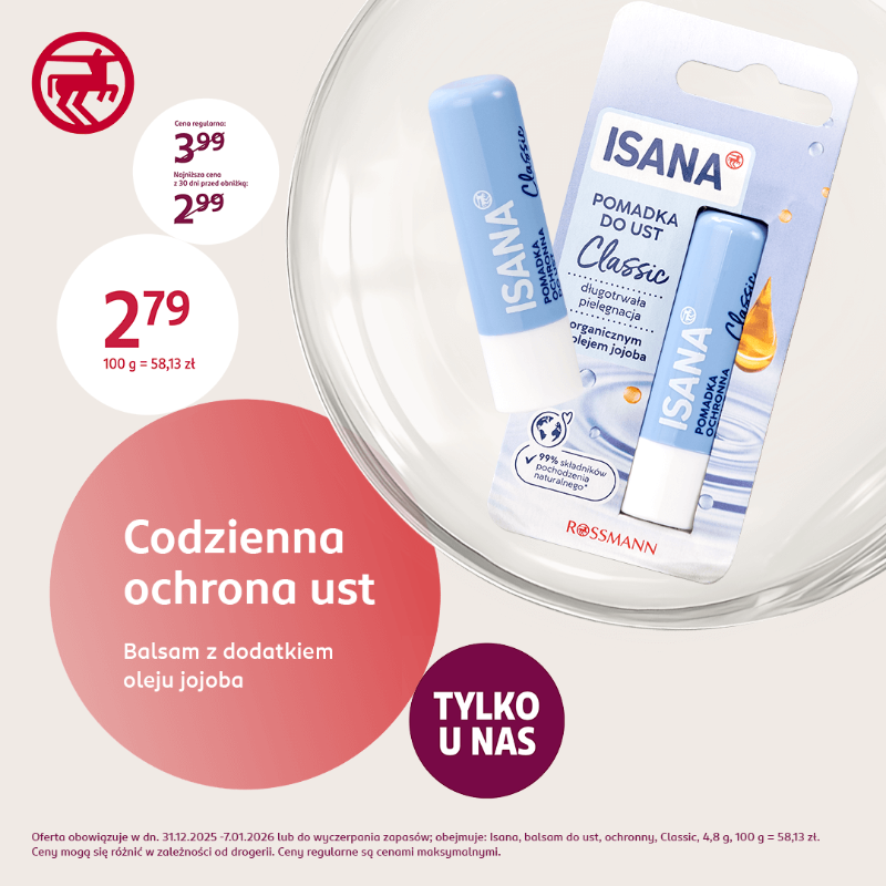 Rossman codzienne ochrona ust