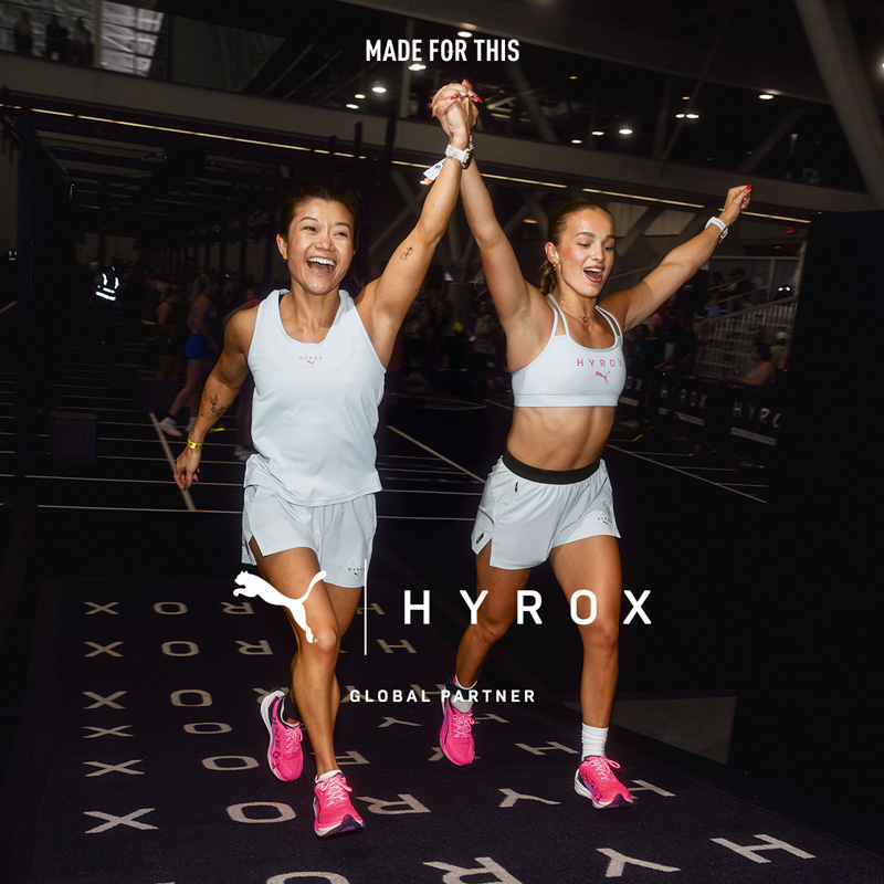 Podstawowa grafika wpisu:W&nbsp;sklepach Puma jest już dostępna jest sportowa kolekcja Hyrox.