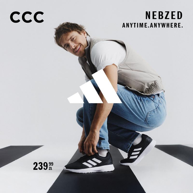 Podstawowa grafika wpisu:Maciej Musiał gwiazdą najnowszej kampanii adidas Nebzed w&nbsp;CCC