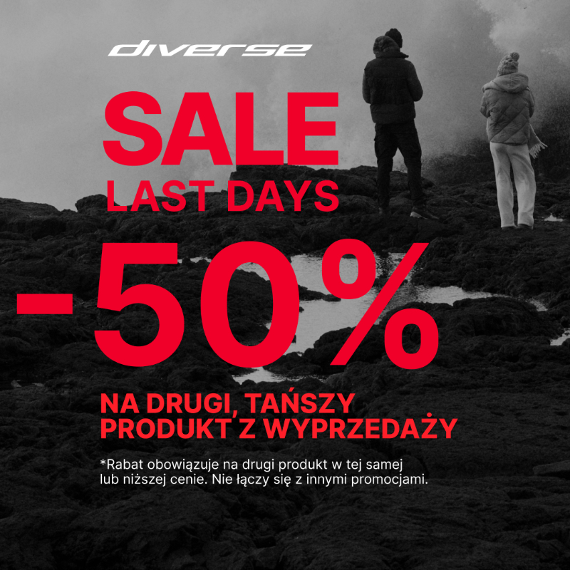 Podstawowa grafika wpisu:LAST DAYS SALE w&nbsp;DIVERSE