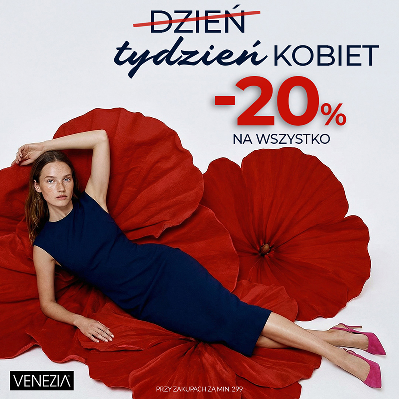 Podstawowa grafika wpisu:Tydzień Kobiet w&nbsp;VENEZIA!
