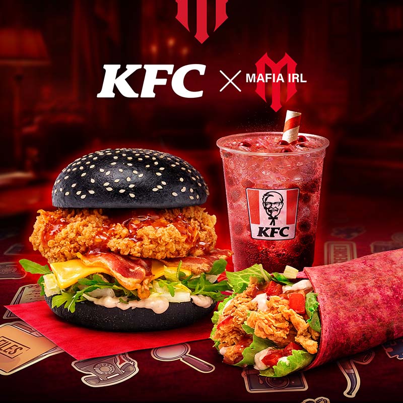 Podstawowa grafika wpisu:KFC x&nbsp;MAFIA IRL