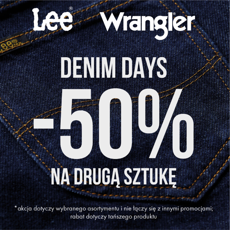 Podstawowa grafika wpisu:Denim Days SS26 Lee Wrangler