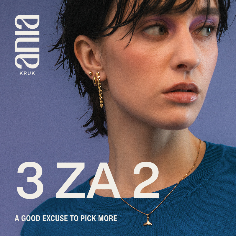 Podstawowa grafika wpisu:ANIA KRUK: 3 za 2!