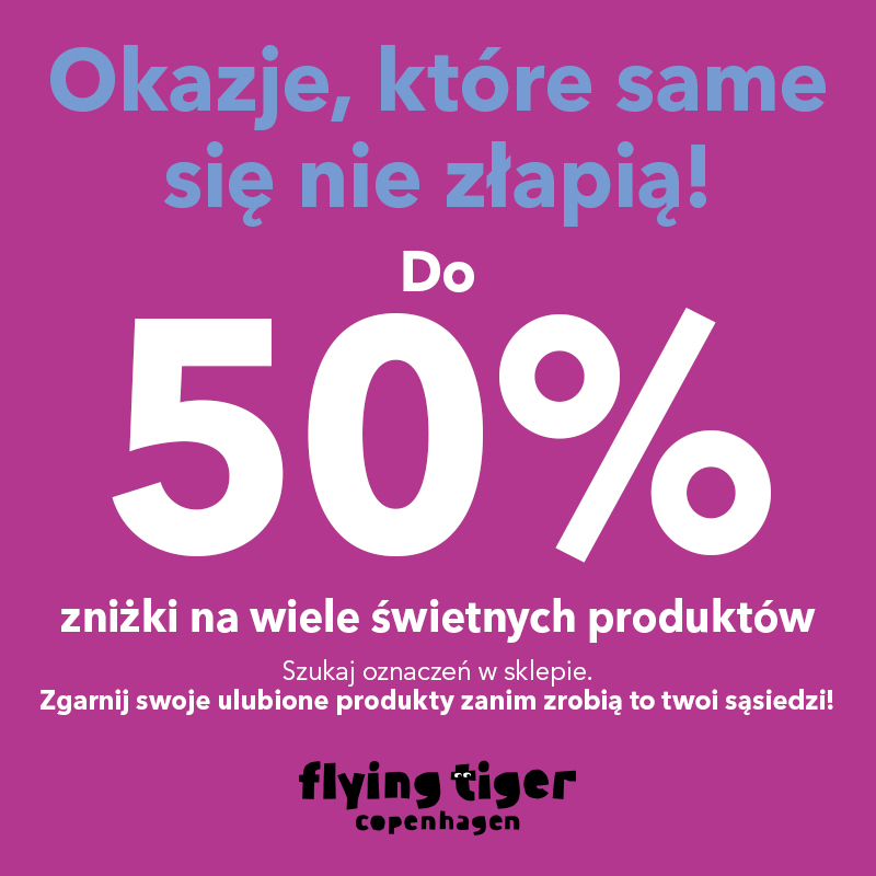 Podstawowa grafika wpisu:Wiosenne okazje do&nbsp;-50%! 