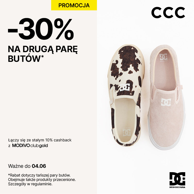 Podstawowa grafika wpisu:Teraz w CCC -30% na drugą parę butów!