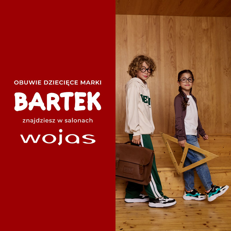 Podstawowa grafika wpisu:Jesienne nowości BARTEK już w&nbsp;salonach Wojas!