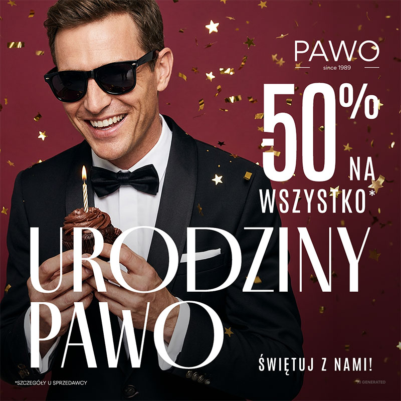 Podstawowa grafika wpisu:MARKA PAWO ŚWIĘTUJE URODZINY!