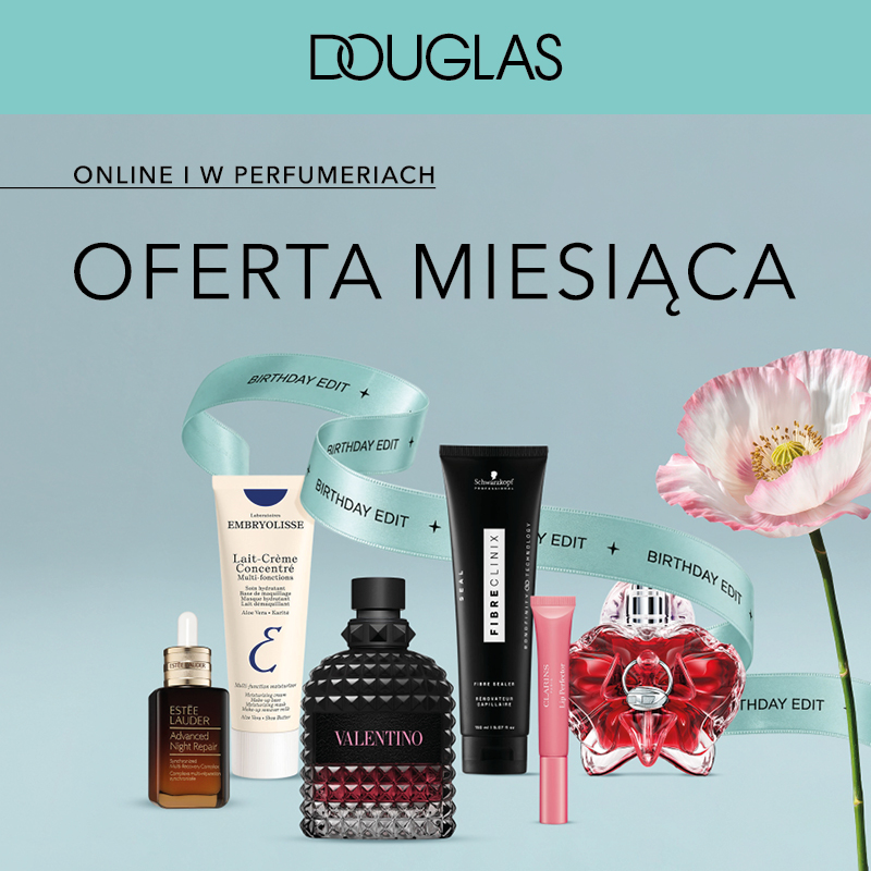 Podstawowa grafika wpisu:OFERTA MIESIĄCA W PERFUMERIACH DOUGLAS!